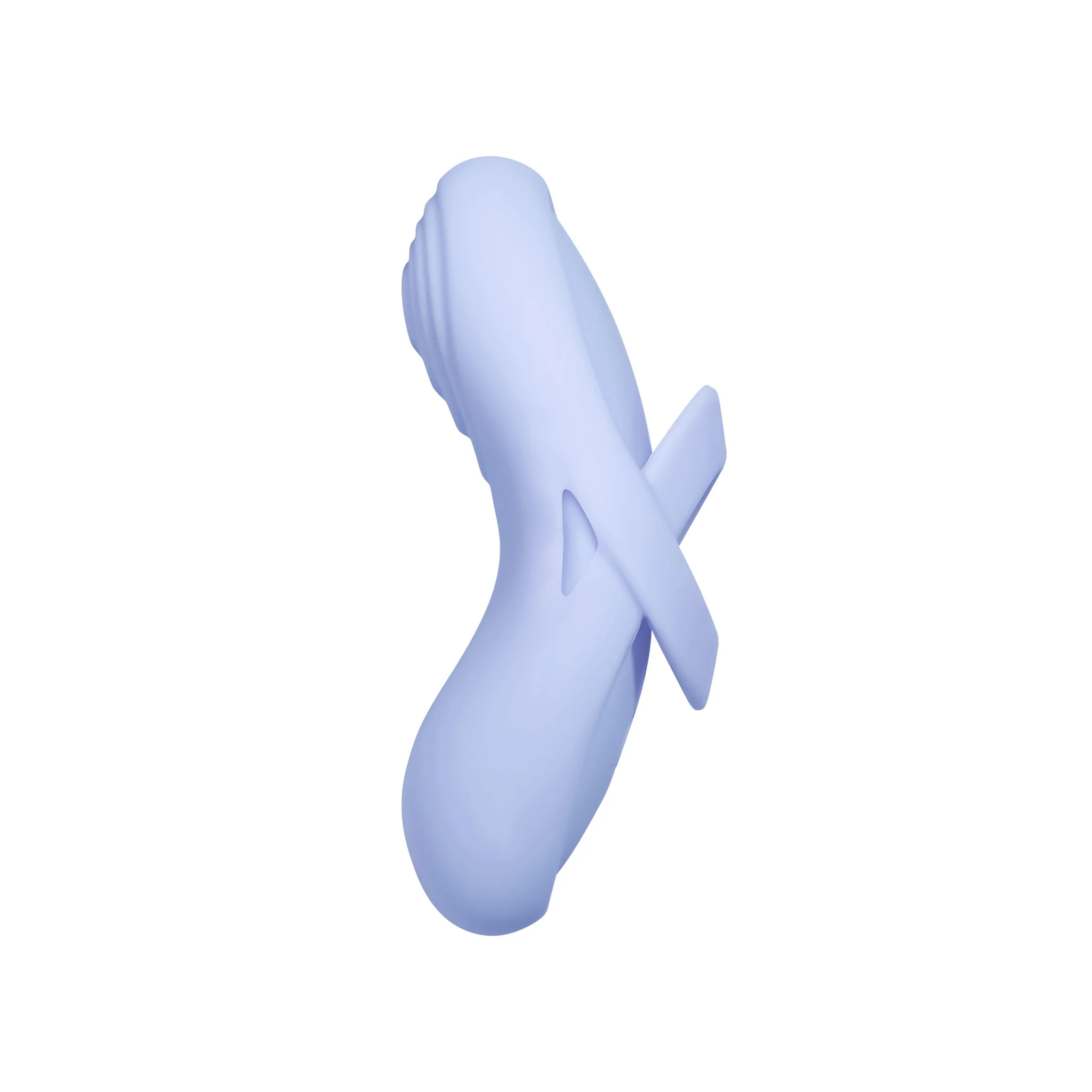Flexible vibrating finger with heating function, app-controlled ECHO 2 - Sky Blue - Svakom