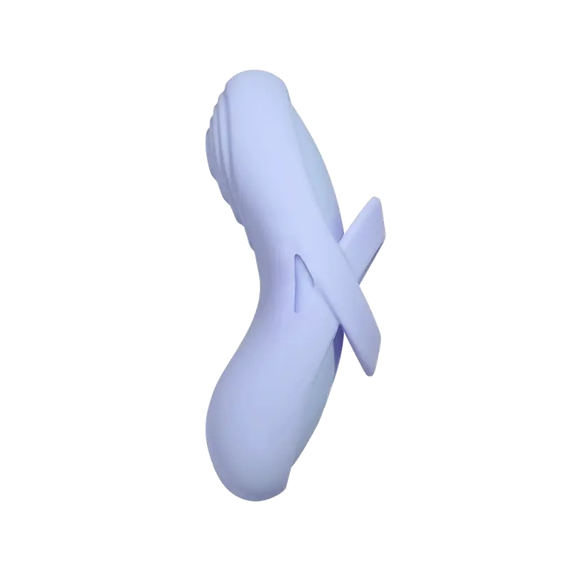 Flexible vibrating finger with heating function, app-controlled ECHO 2 - Sky Blue - Svakom – Image 2