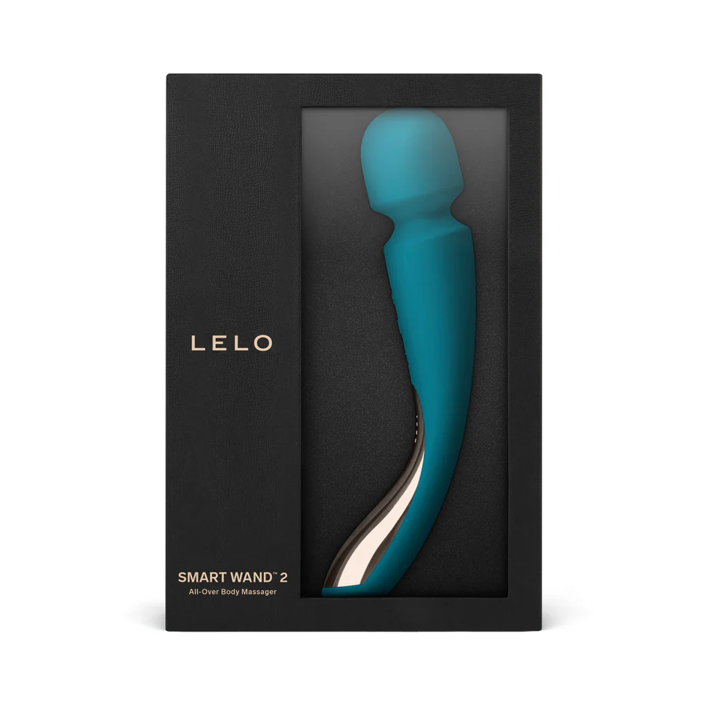 Lelo, Smart Wand 2 Medium Ocean Blue – Image 2