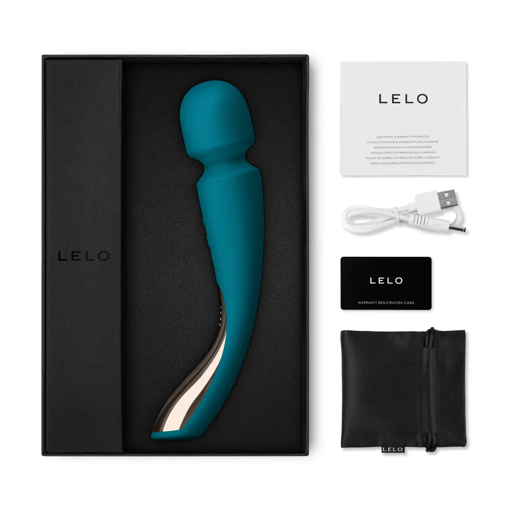Lelo, Smart Wand 2 Medium Ocean Blue – Image 3