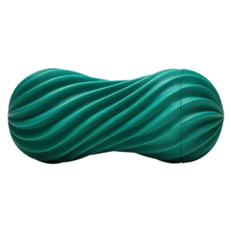 Tenga Flex Fizzy Green Reusable Spiral Suction Male Masturbator