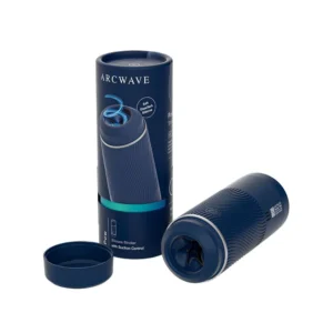 Arcwave Pow Blue Premium Manual Male Stroker with Suction Control Valve