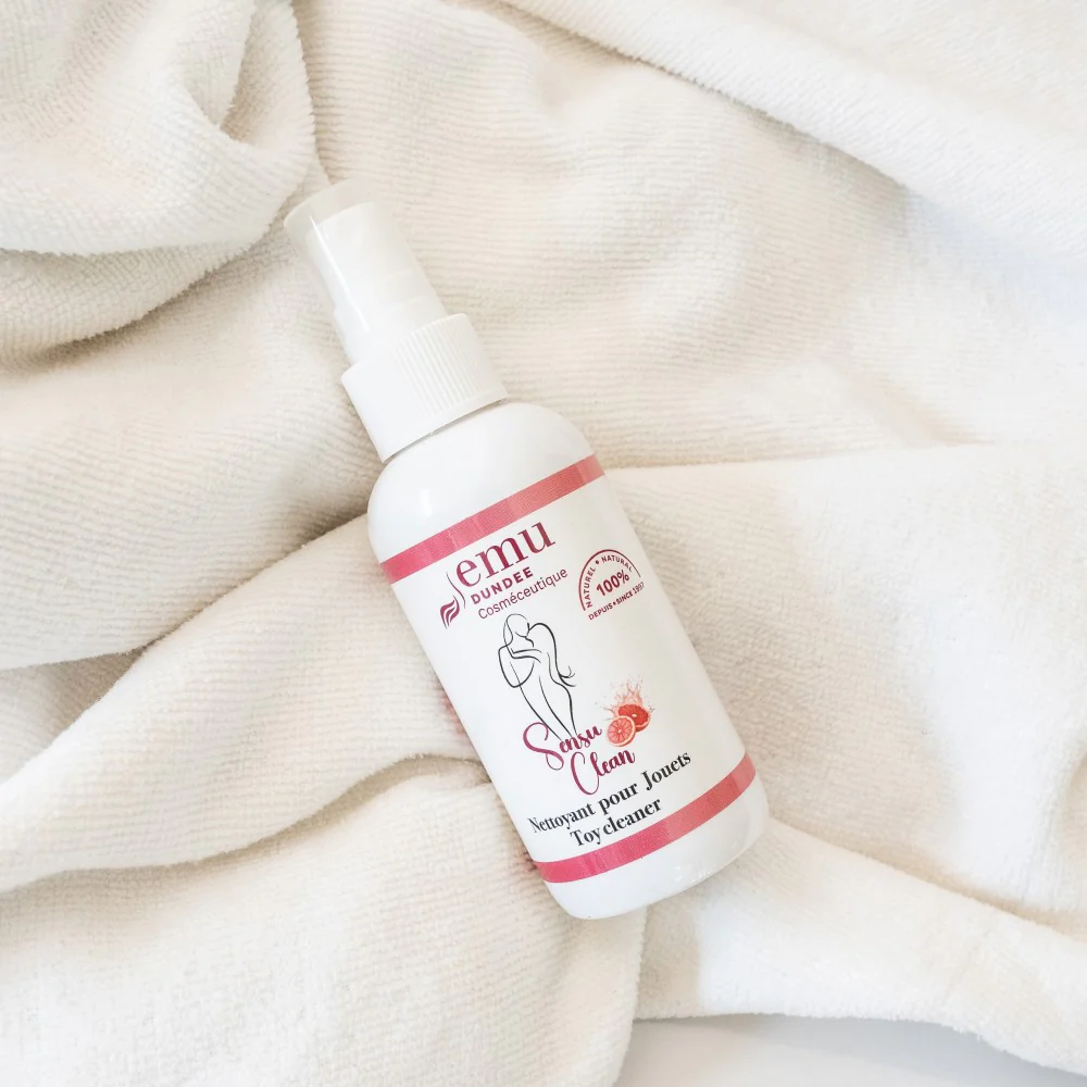 SensuClean Toy Cleaner/ 120ml - Emu Dundee ( MADE IN QUEBEC / CANADA ) – Image 5