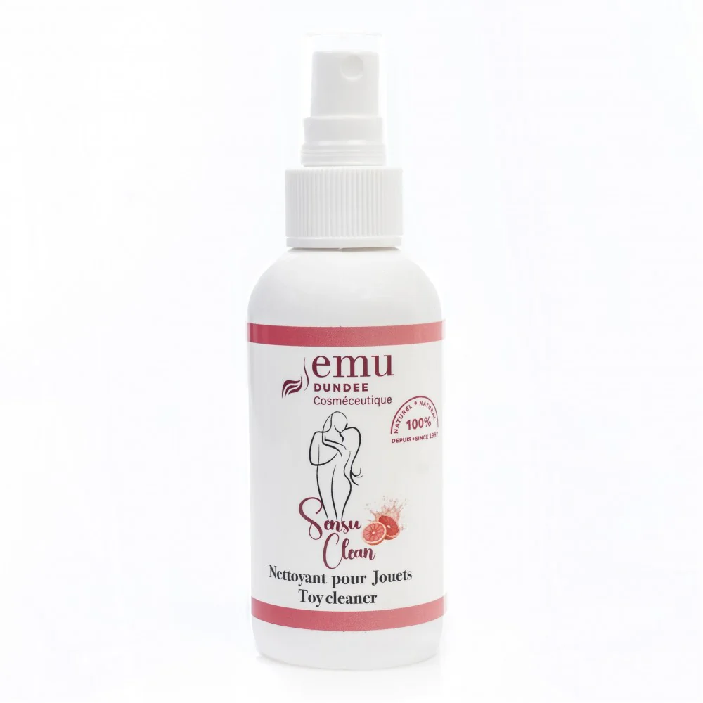 SensuClean Toy Cleaner/ 120ml - Emu Dundee ( MADE IN QUEBEC / CANADA )