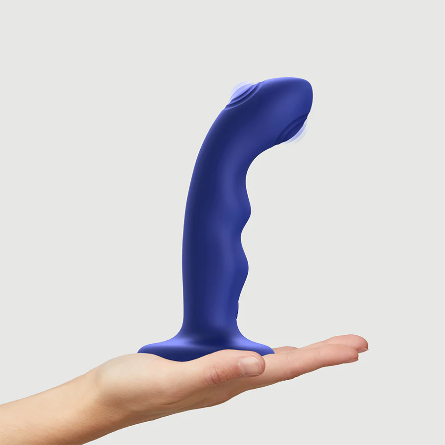 STRAP-ON-ME TAPPING DILDO WAVE - NIGHT BLUE – Image 4