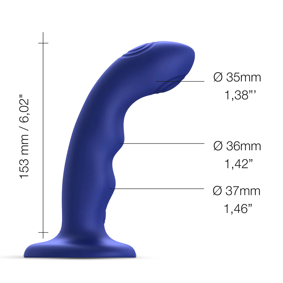 STRAP-ON-ME TAPPING DILDO WAVE - NIGHT BLUE – Image 6