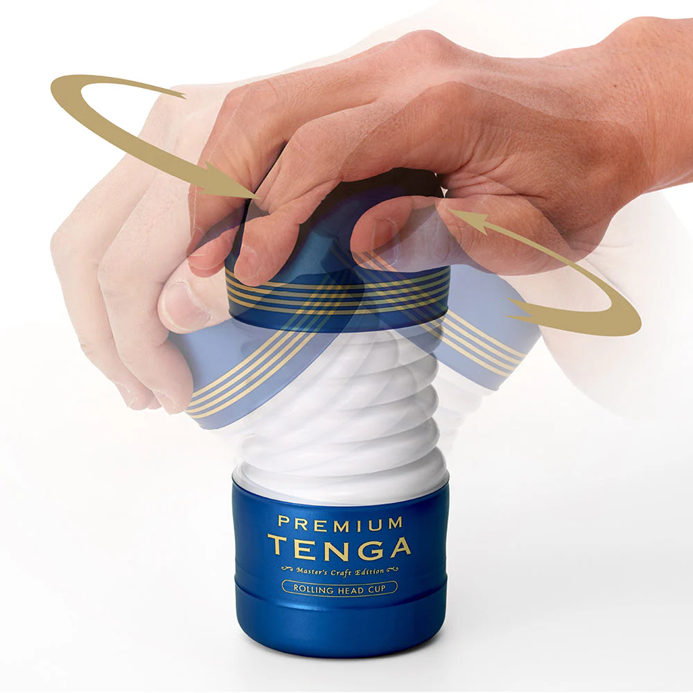 Tenga Premium Rolling Head Cup Reusable-Feel Disposable Male Masturbator – Image 3