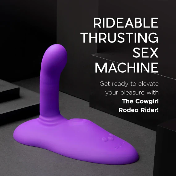 The Cowgirl Rodeo Rider Wireless Remote Ride-On Thrusting Sex Machine – Image 2