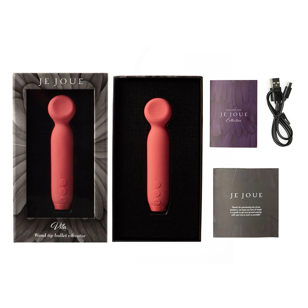 Je Joue Vita Bullet Watermelon Pink Deep Vibration Clitoral Bullet Vibrator – Image 9