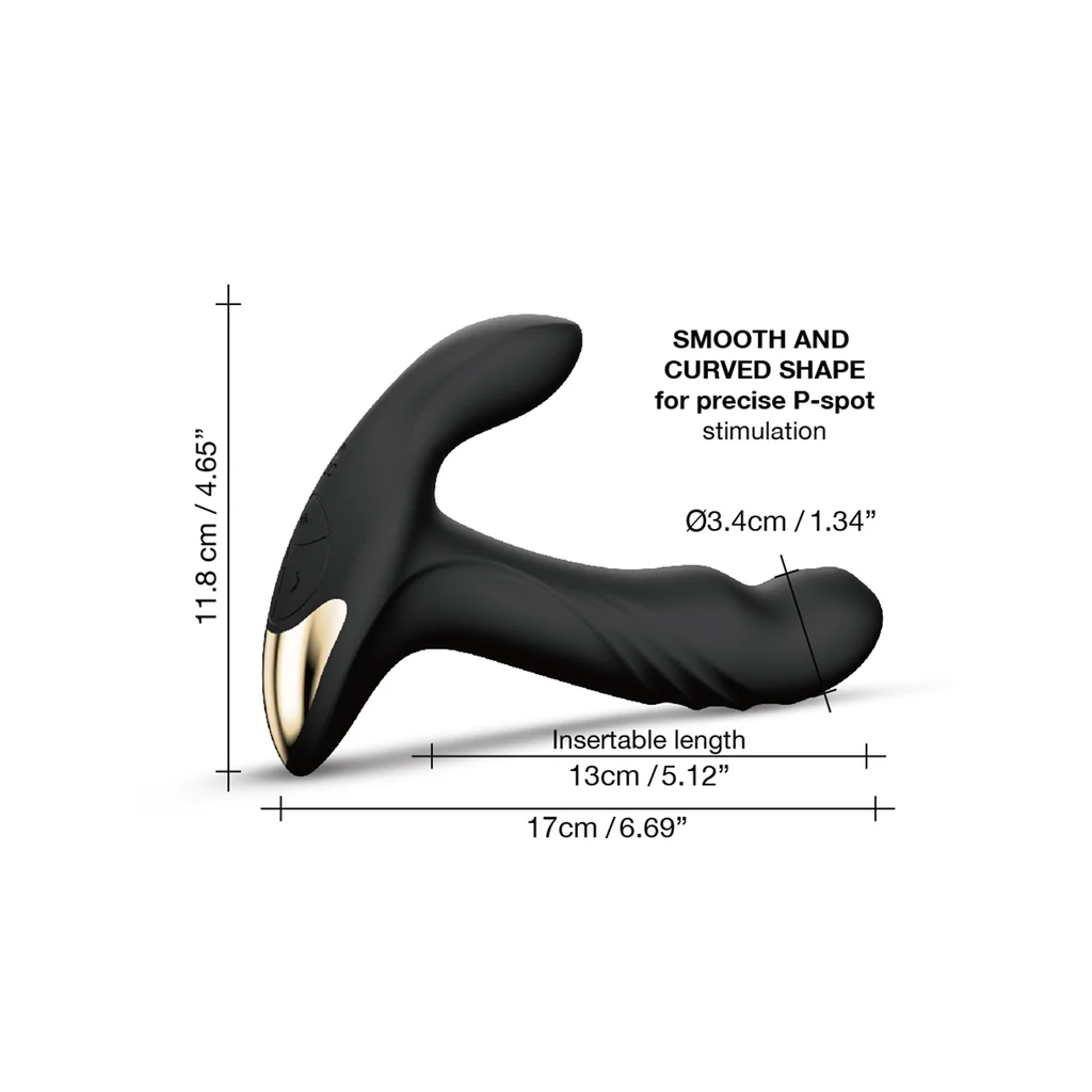 Dorcel Multi P-Joy – 3-in-1 Triple Motor Vibrating & Rotating Prostate Massager – Image 4
