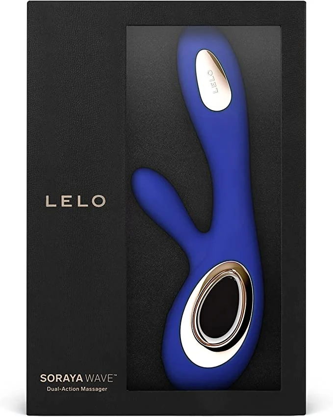 LELO SORAYA Wave™ — Luxury Dual-Stimulation G-Spot and Clitoral Massager (Midnight Blue) – Image 2