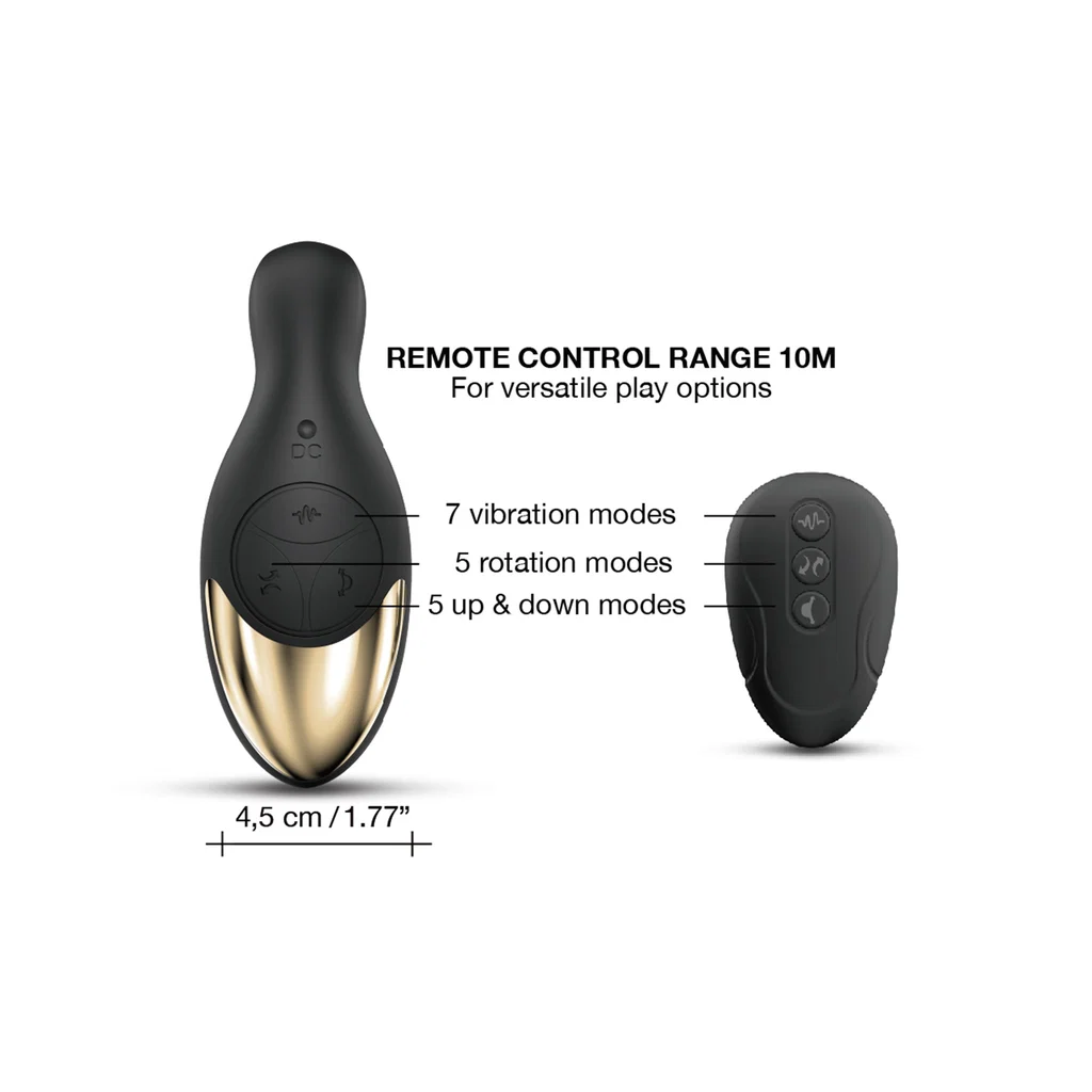 Dorcel Multi P-Joy – 3-in-1 Triple Motor Vibrating & Rotating Prostate Massager – Image 7