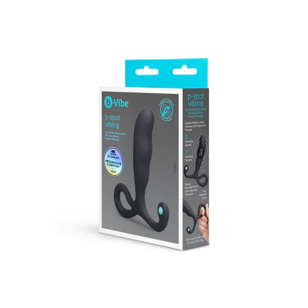 b-Vibe P-Spot Vibing – Hands-Free Vibrating Prostate Massager – Image 2
