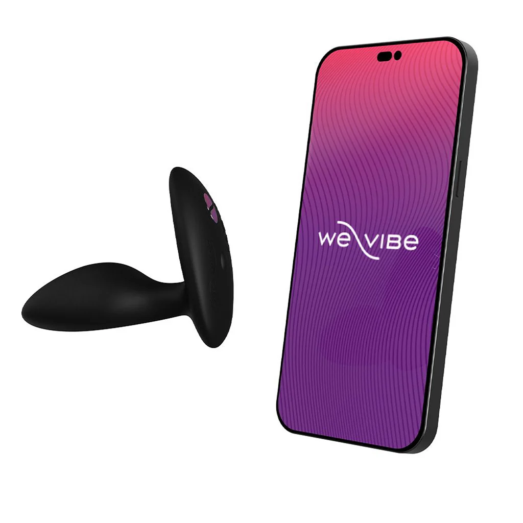 We-Vibe Ditto+ Wireless Vibrating Anal Plug – Satin Black – Image 4