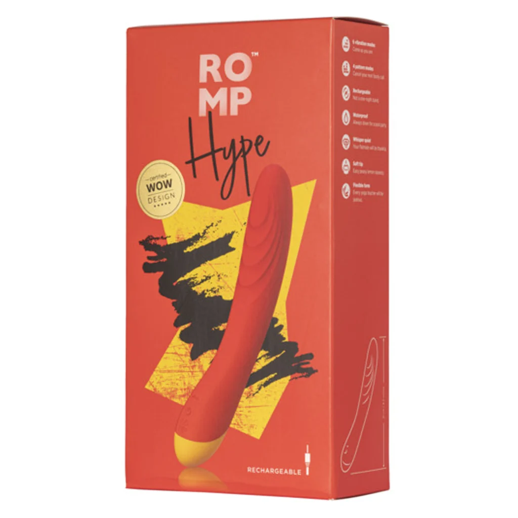 ROMP Hype Rechargeable G-Spot Vibrator | Waterproof & Body-Safe – Image 2