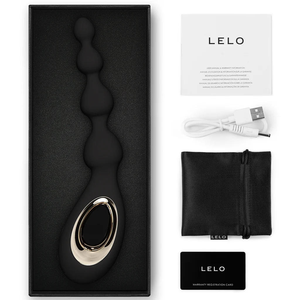 LELO SORAYA Beads™ — Premium Vibrating Silicone Anal Beads with Bow-Motion™ Technology – Image 3