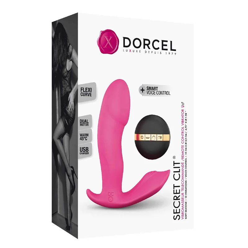 Dorcel Secret Clit — Triple-Stimulation Flexible G-Spot, Clitoral & Perineum Heating Massager – Image 2