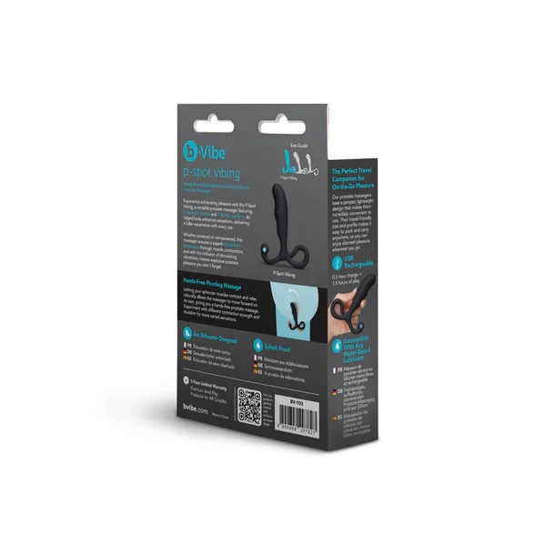 b-Vibe P-Spot Vibing – Hands-Free Vibrating Prostate Massager – Image 10