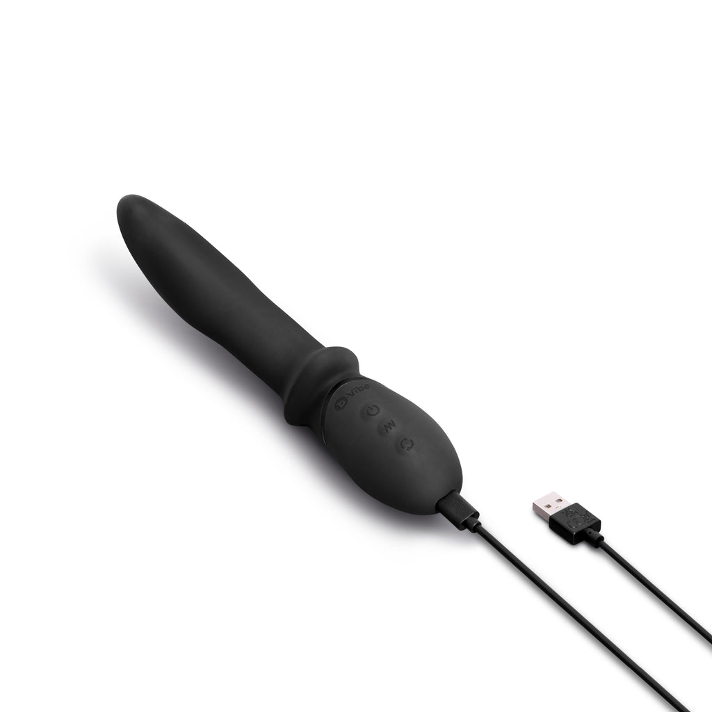 b-Vibe Rimming P-Spot Vibe – Dual Rotating & Vibrating Prostate Massager – Image 8